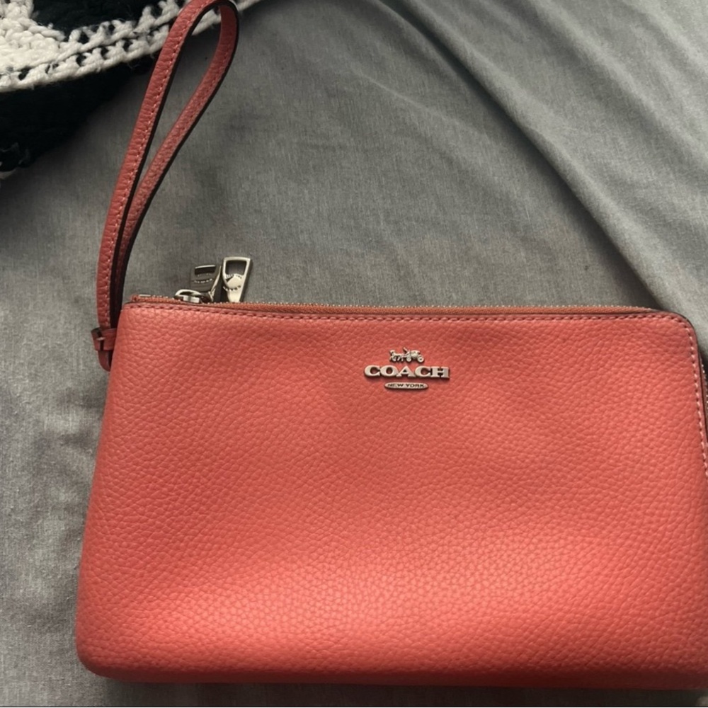 Coach Pink Wristlet